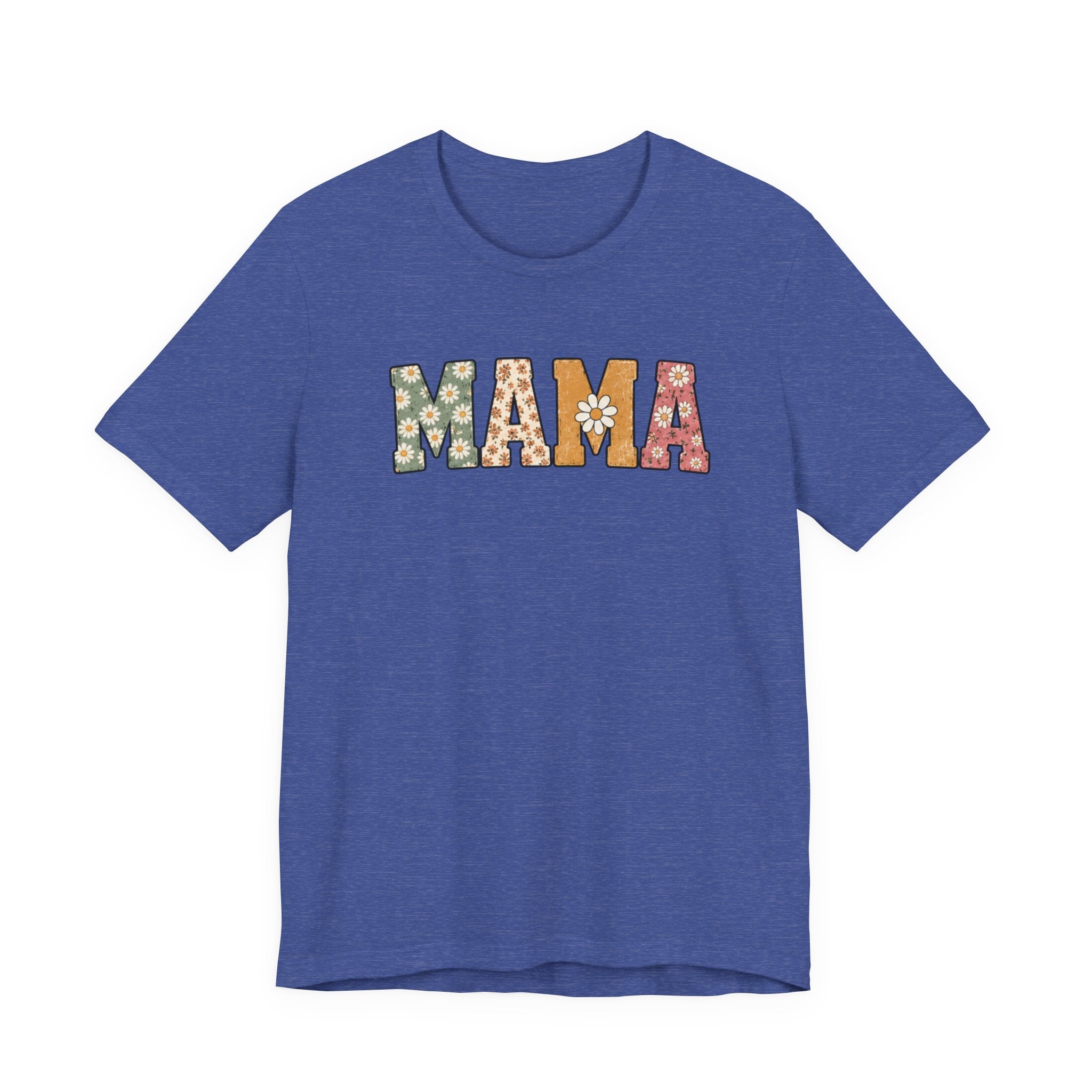 Mama Floral Tee — Retro Daisy Mom Shirt for Mother's Day
