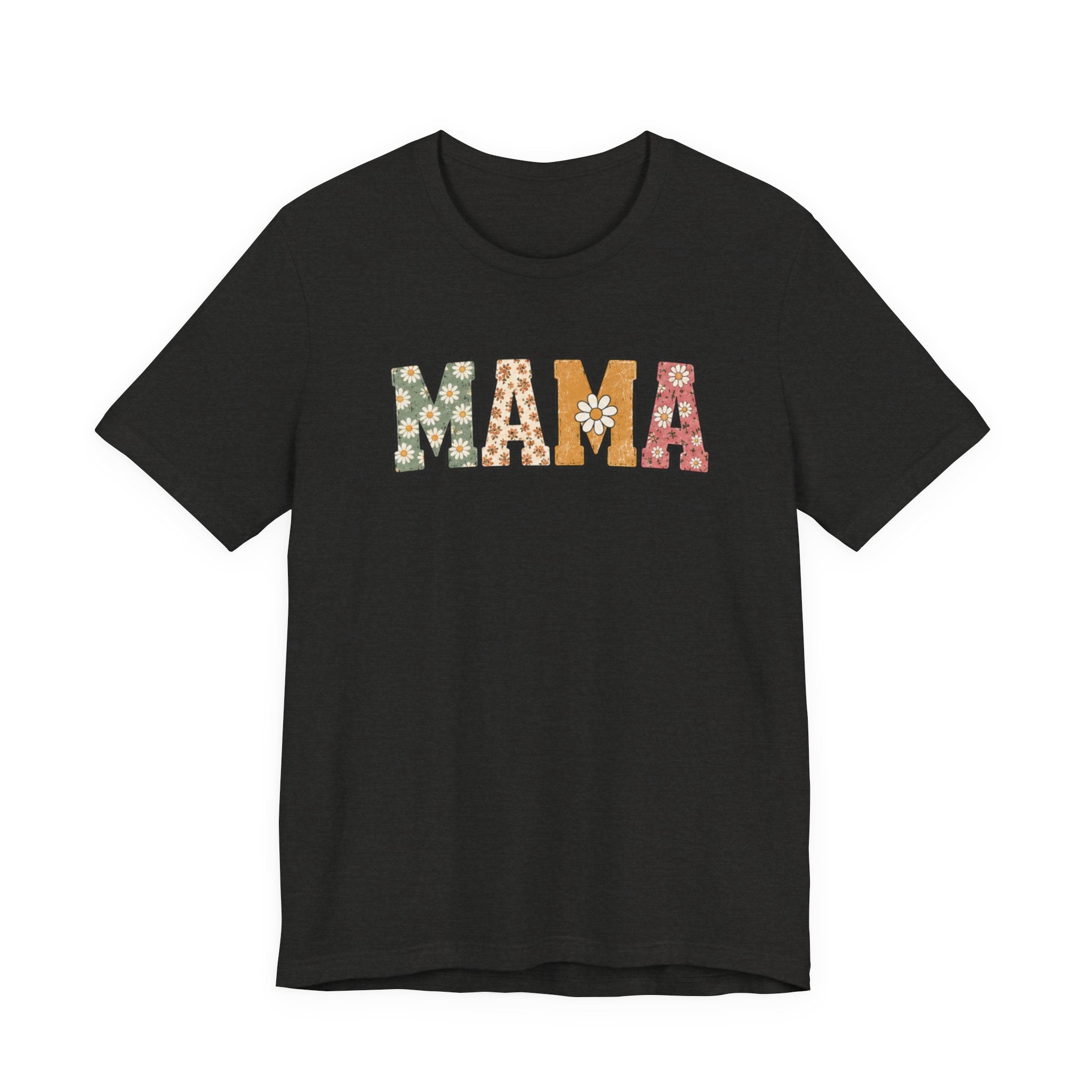 Mama Floral Tee — Retro Daisy Mom Shirt for Mother's Day