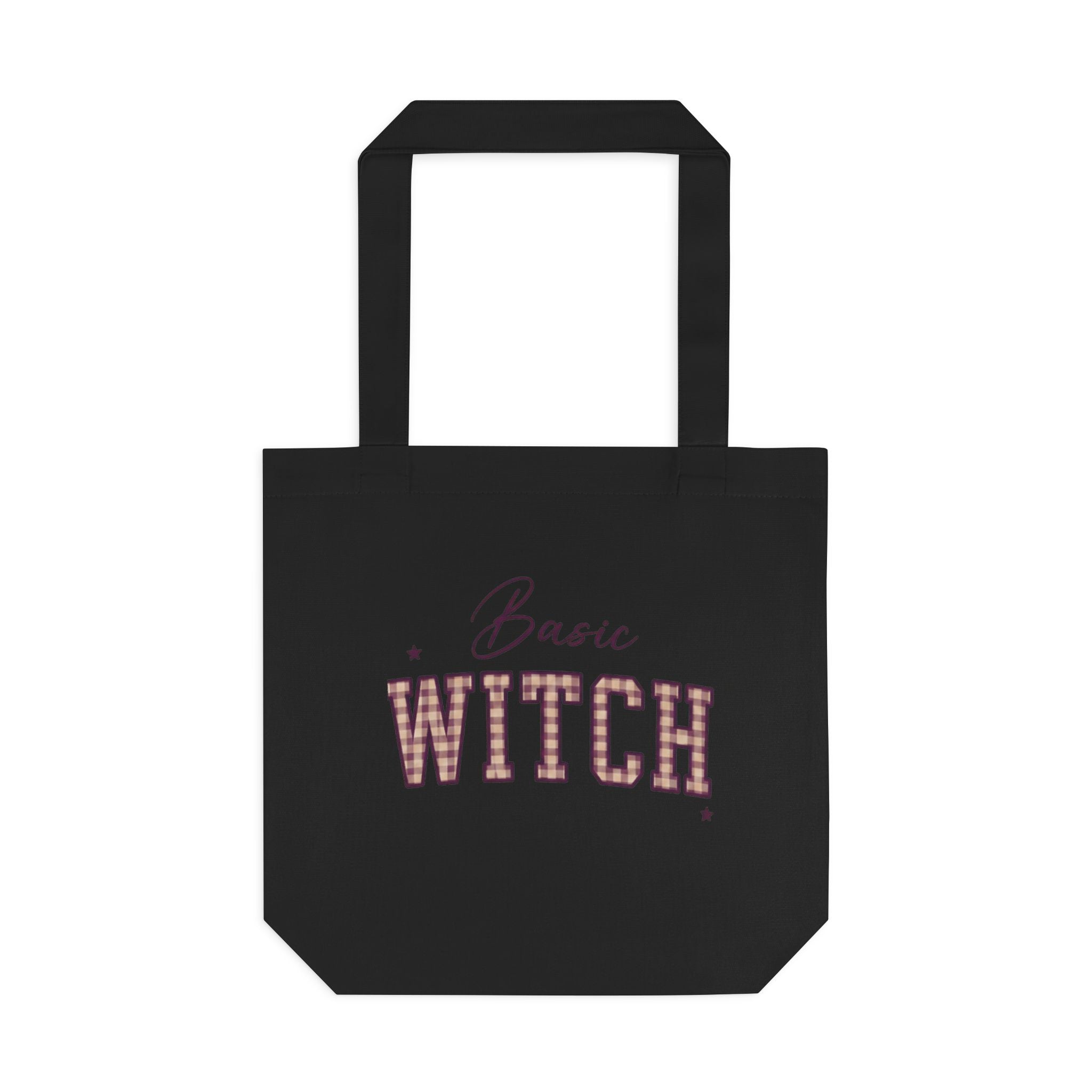 Witch Please Cotton Tote Bag — Gothic Halloween Reusable Shopper