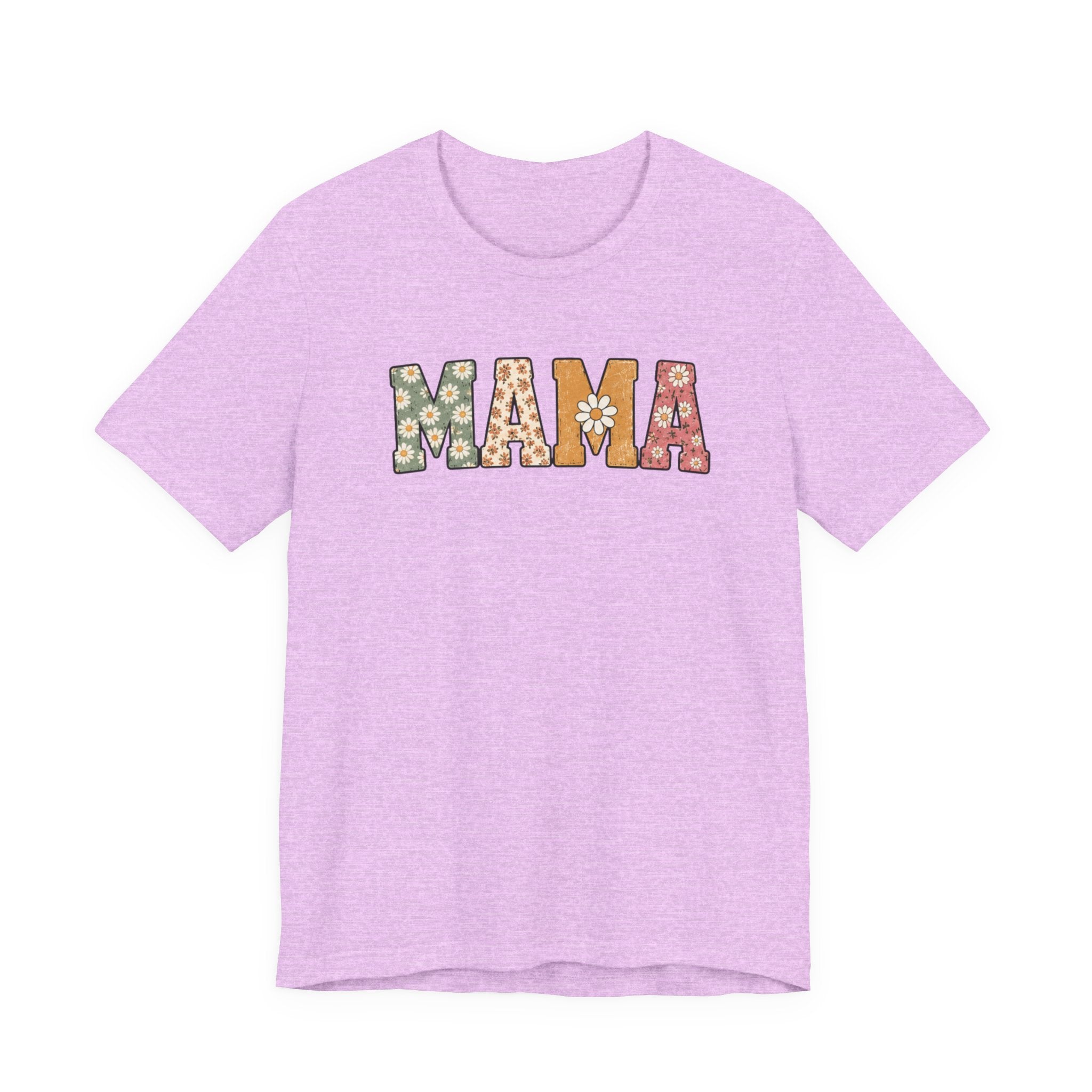 Mama Floral Tee — Retro Daisy Mom Shirt for Mother's Day