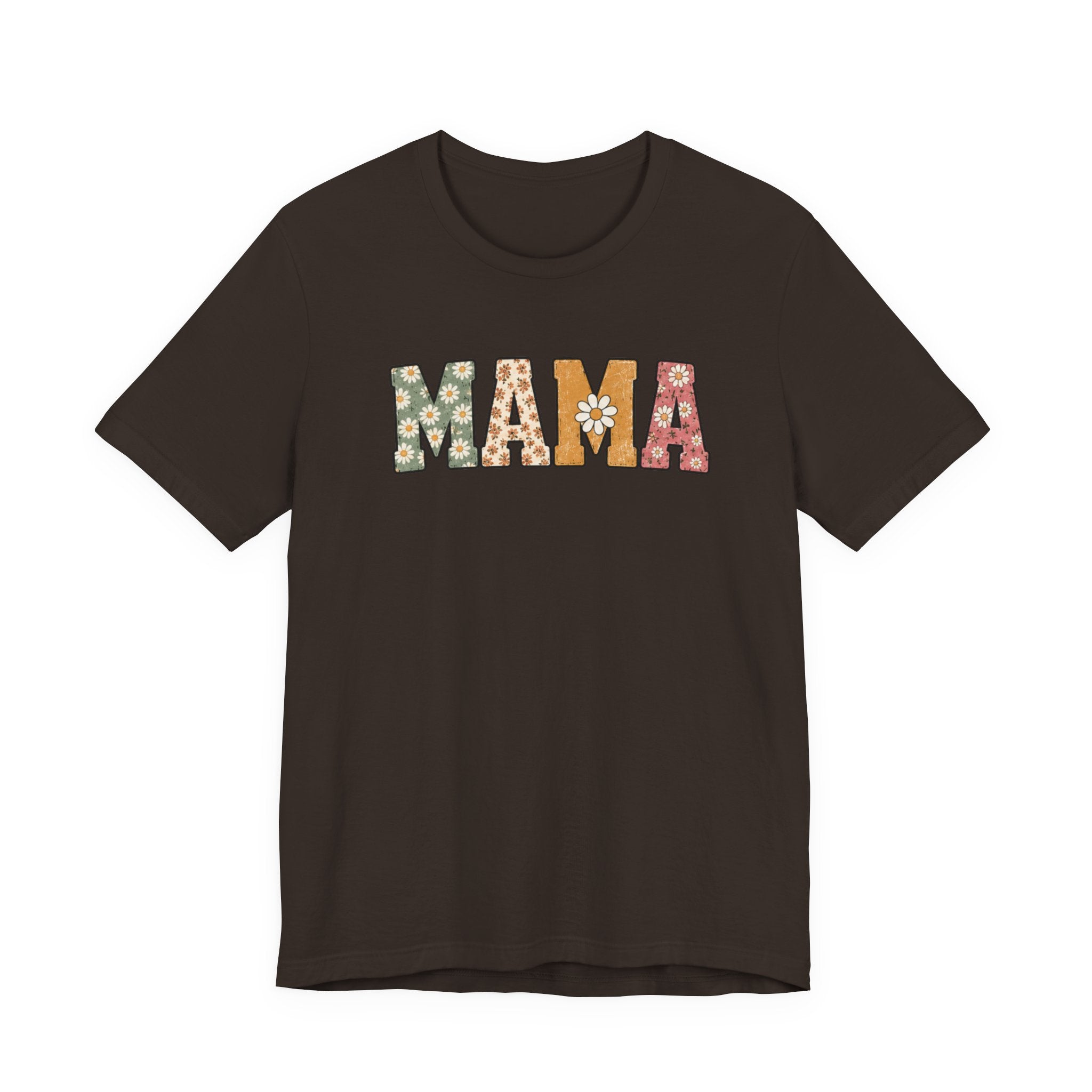 Mama Floral Tee — Retro Daisy Mom Shirt for Mother's Day