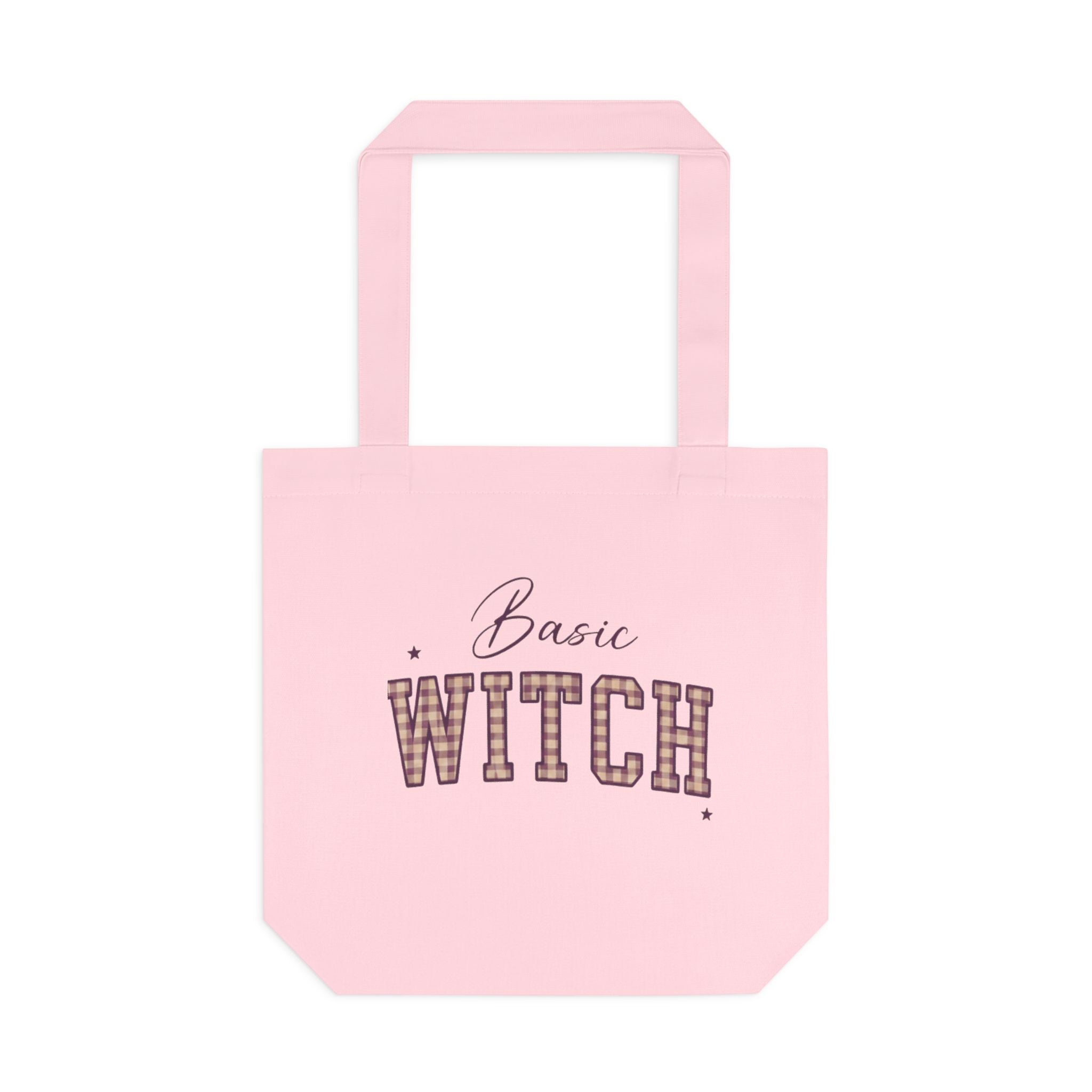 Witch Please Cotton Tote Bag — Gothic Halloween Reusable Shopper