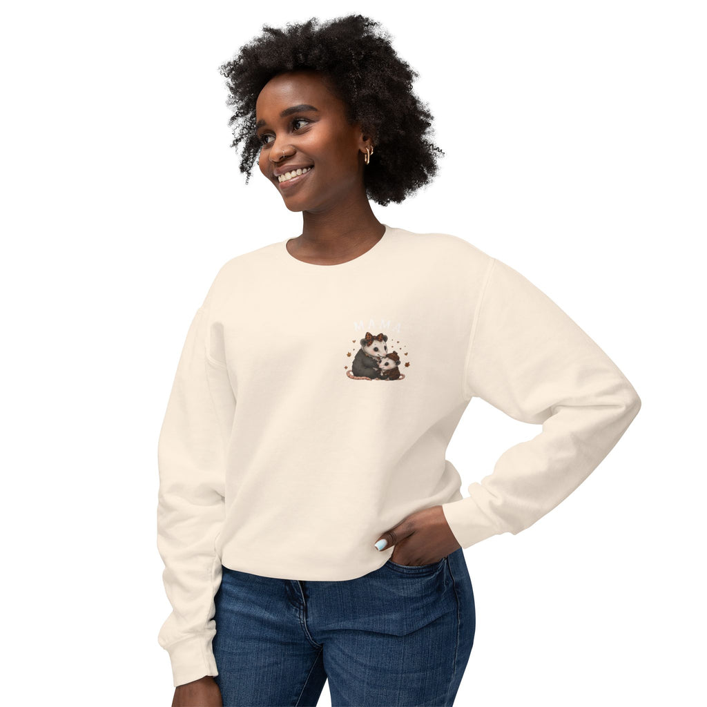 Mama Opossum Hug Crewneck Sweatshirt