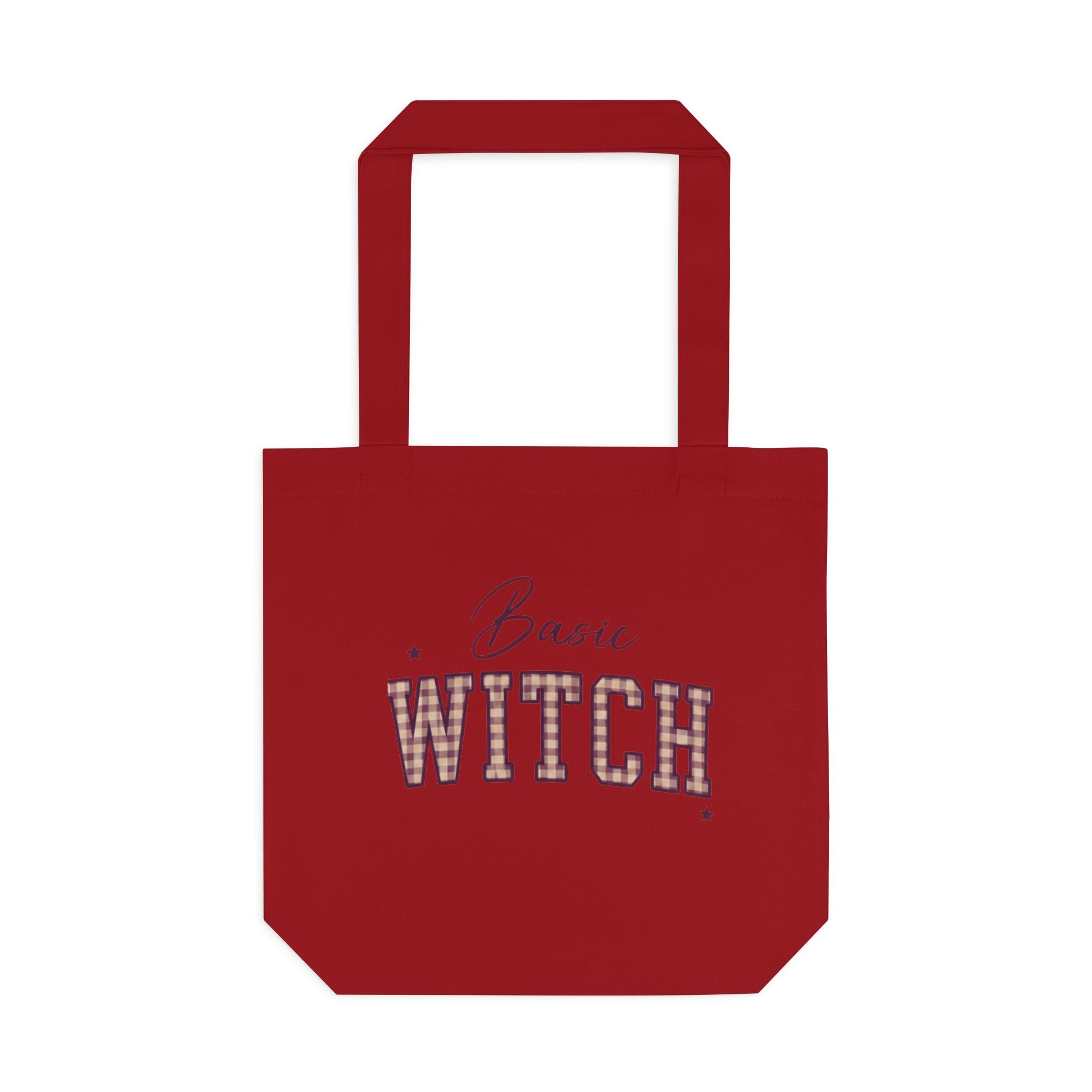 Witch Please Cotton Tote Bag — Gothic Halloween Reusable Shopper