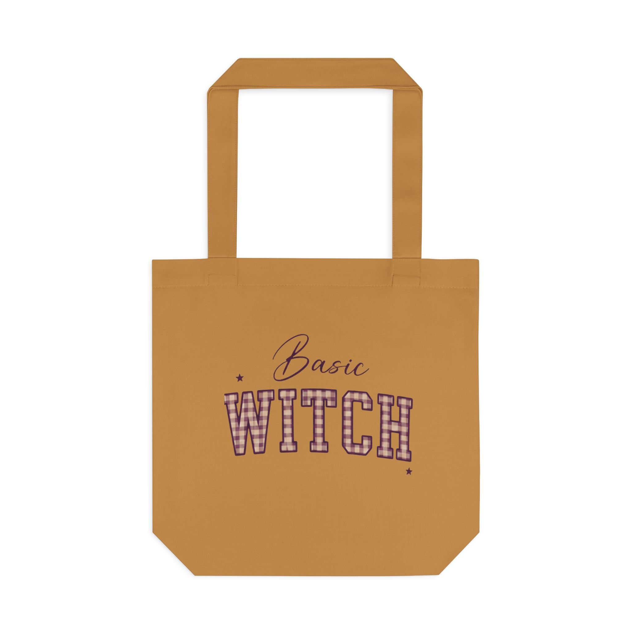 Witch Please Cotton Tote Bag — Gothic Halloween Reusable Shopper