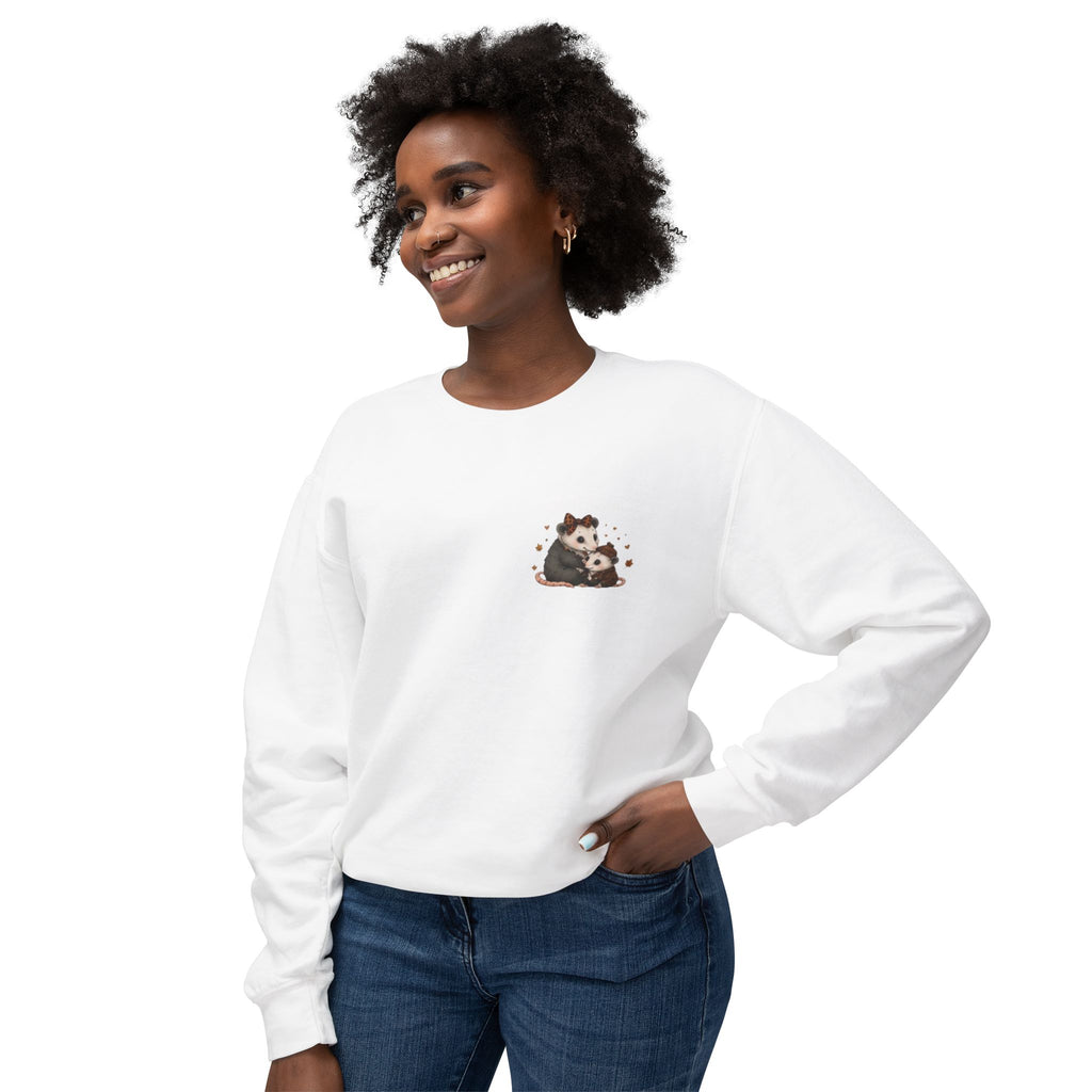 Mama Opossum Hug Crewneck Sweatshirt