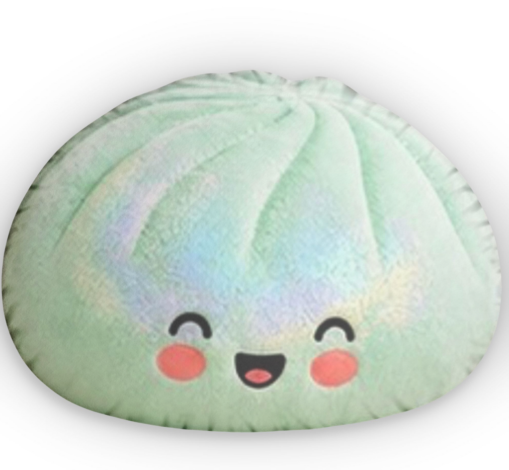 Kawaii Dumpling Shaped Pillow — Cute Plush Food Cushion