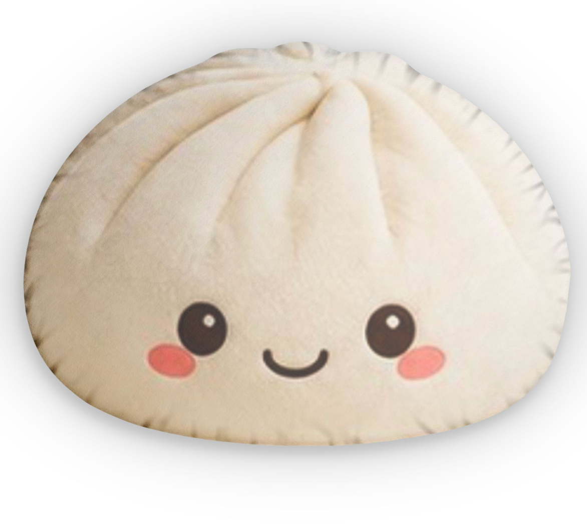 MOCHI -CREAM DUMPLING PILLOW 🤍