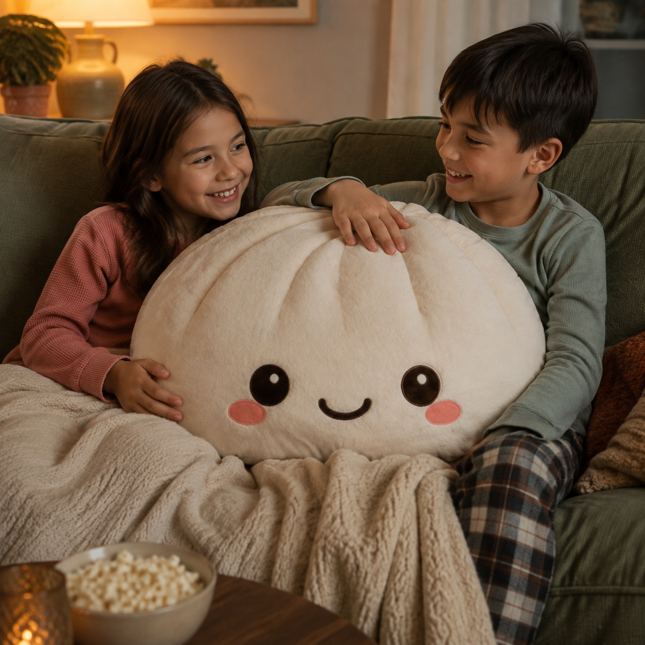 MOCHI -CREAM DUMPLING PILLOW 🤍