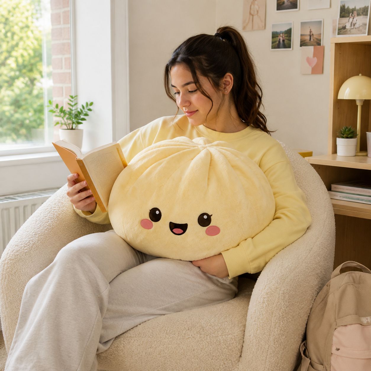 Sunny- Oversized Dumpling Pillow