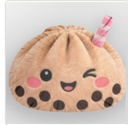 Boba- Oversized Dumpling Pillow