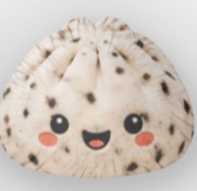 Cookie- Oversized Cookies and Cream Dumpling pillow