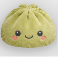 Matcha- Oversized Dumpling Pillow