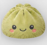 Matcha- Oversized Dumpling Pillow