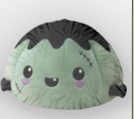 Frankie- The friendly dumpling monster pillow