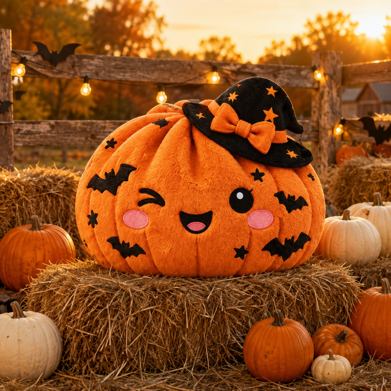 🎃 Boo the Halloween Dumpling™ Plush Pillow