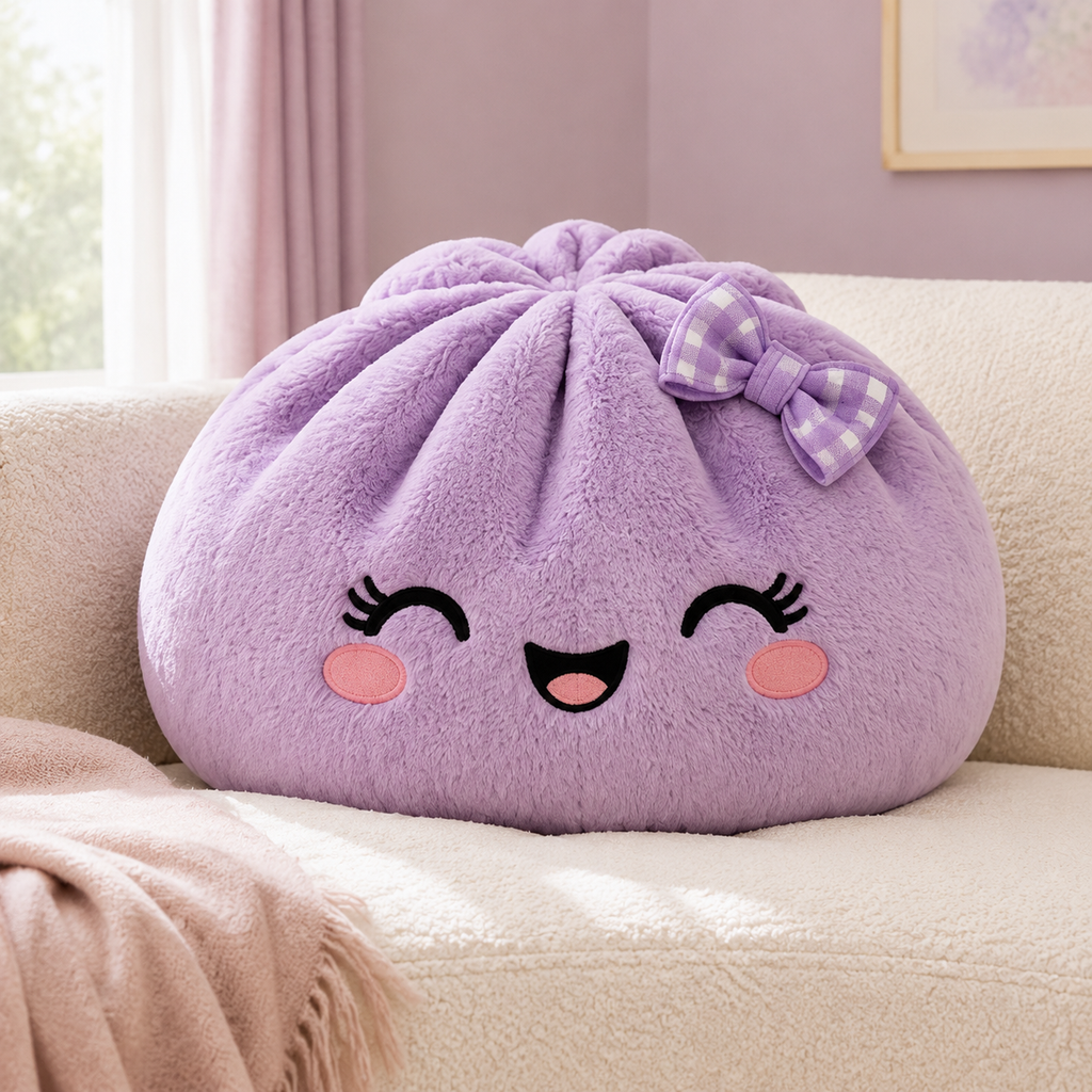 Lulu- Lavender Dumpling Pillow