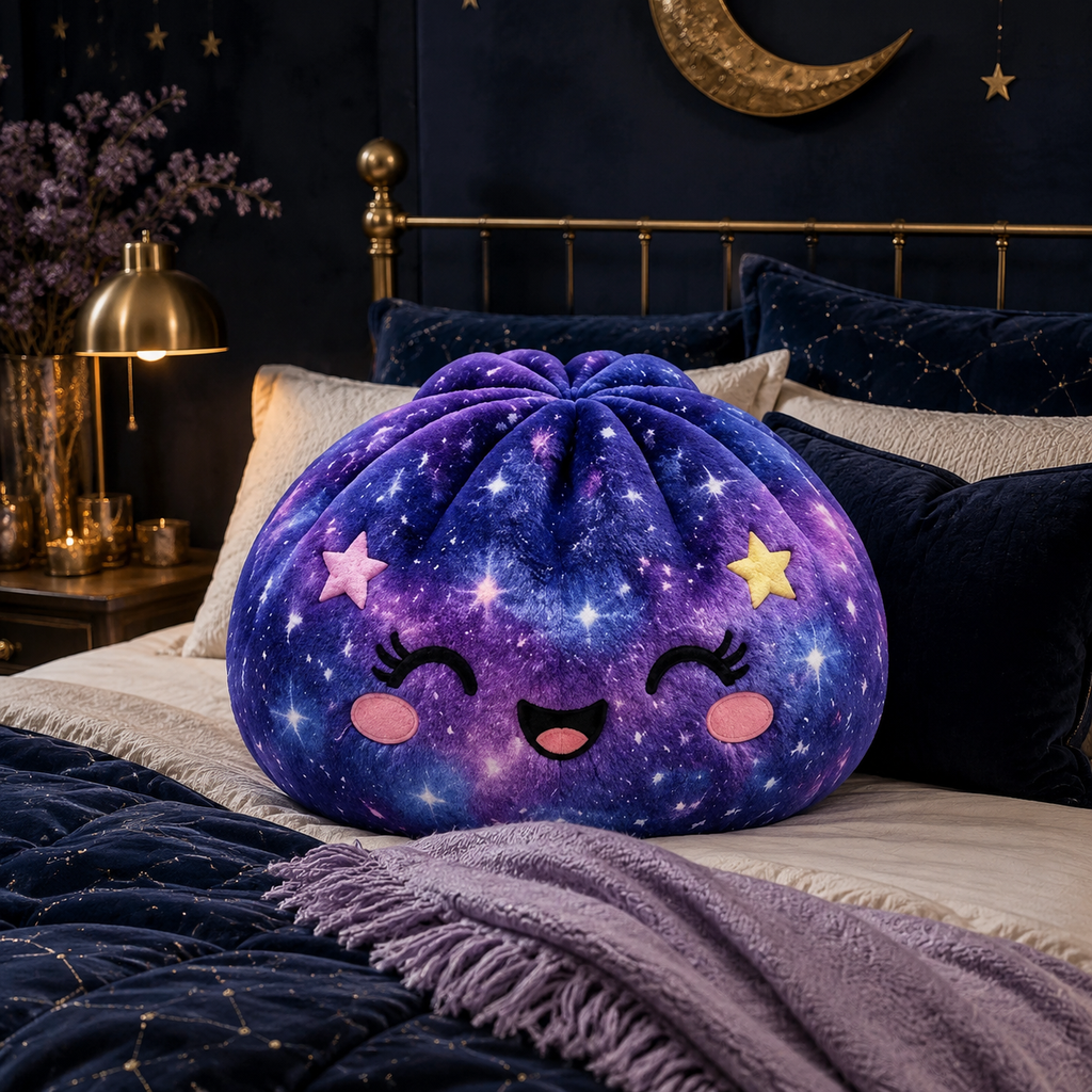 Nova- Oversized Galaxy Dumpling Pillow