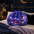 Nova- Oversized Galaxy Dumpling Pillow