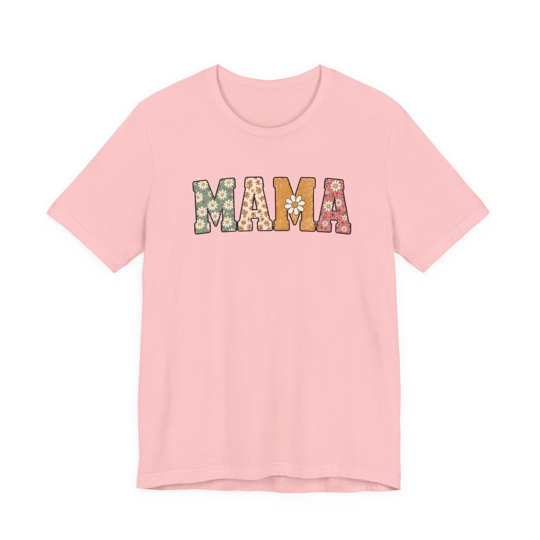 Mama Floral Tee — Retro Daisy Mom Shirt for Mother's Day