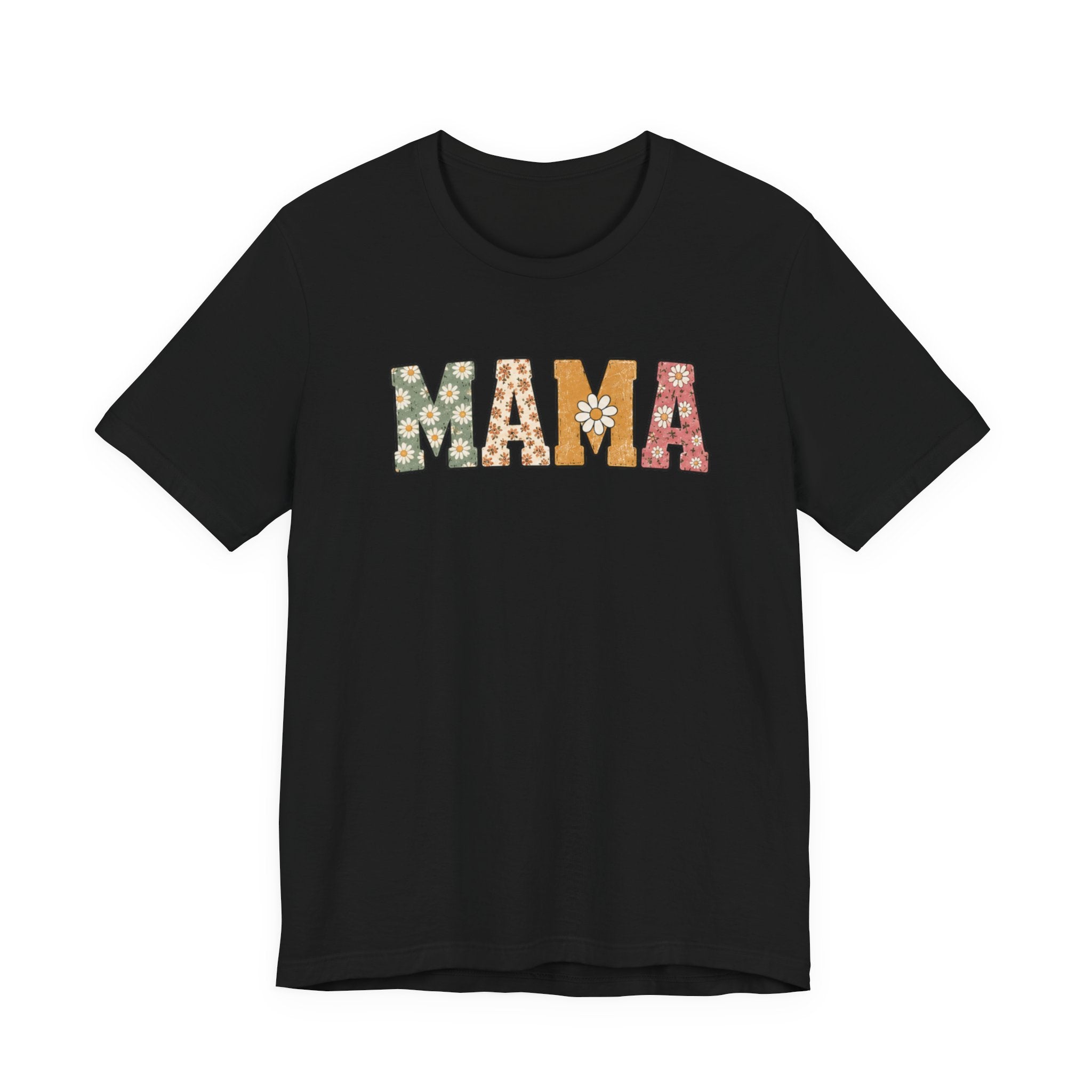Mama Floral Tee — Retro Daisy Mom Shirt for Mother's Day