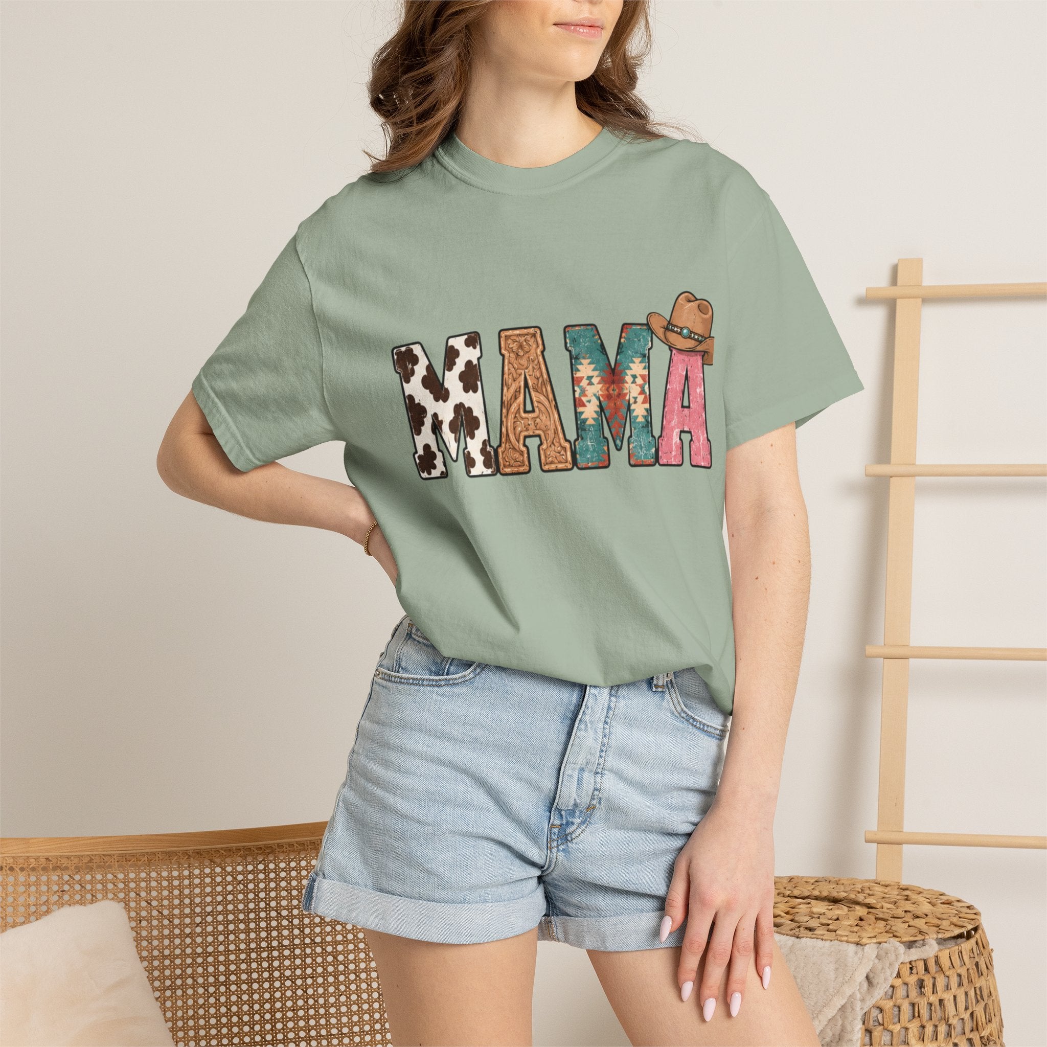 Mama Western Graphic T-Shirt