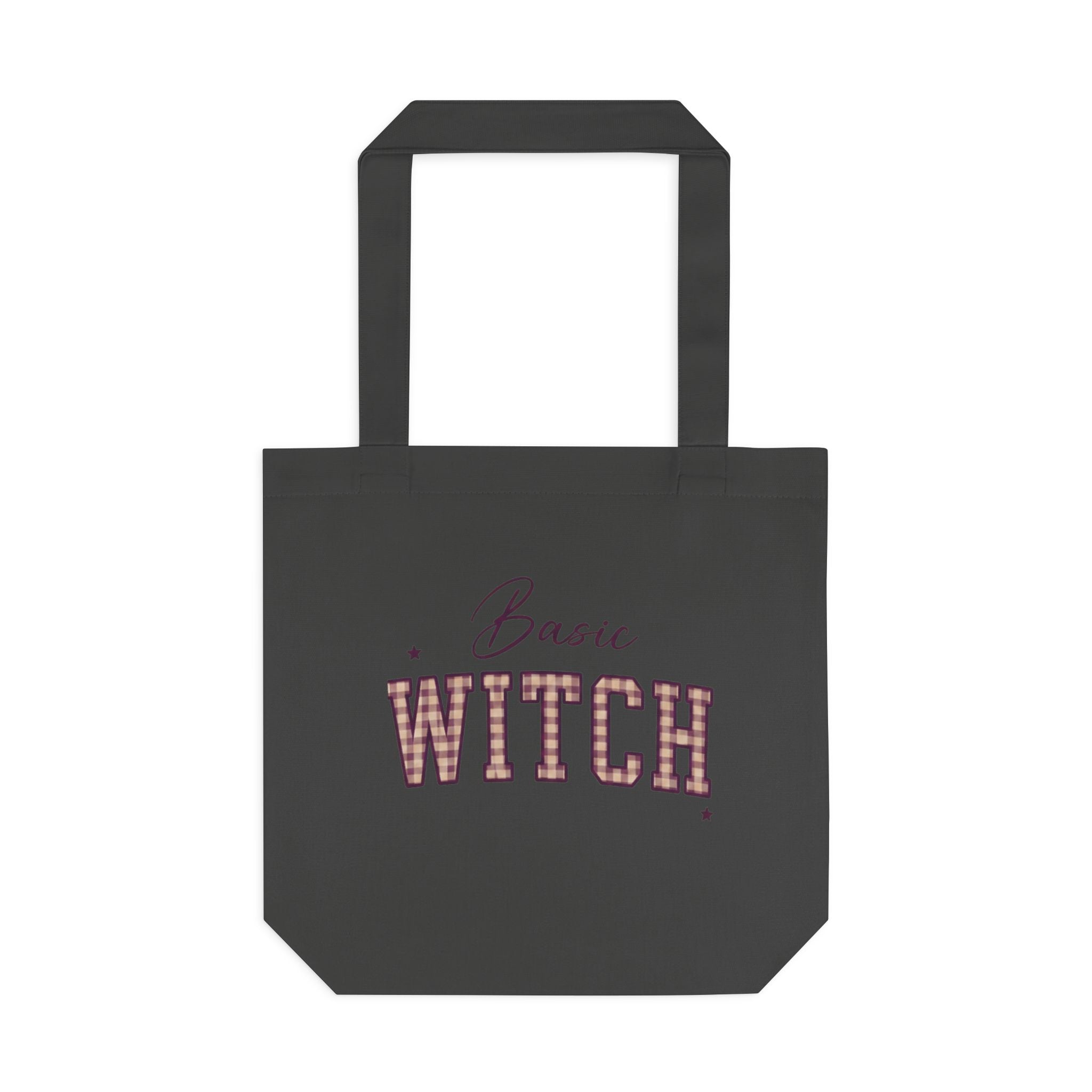 Witch Please Cotton Tote Bag — Gothic Halloween Reusable Shopper