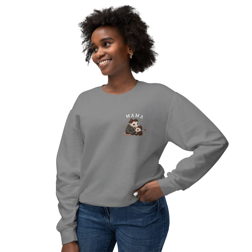 Mama Opossum Hug Crewneck Sweatshirt